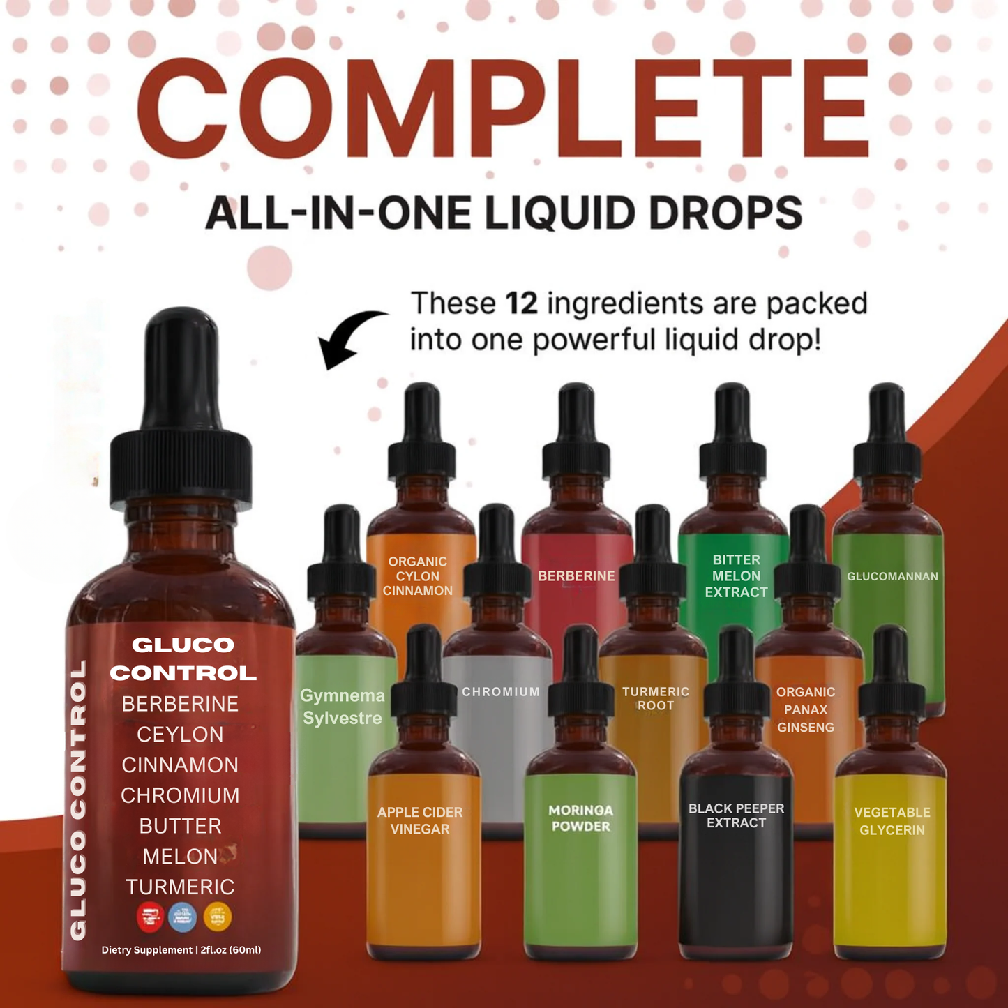 Organic Ceylon Cinnamon Berberine Liquid Drops