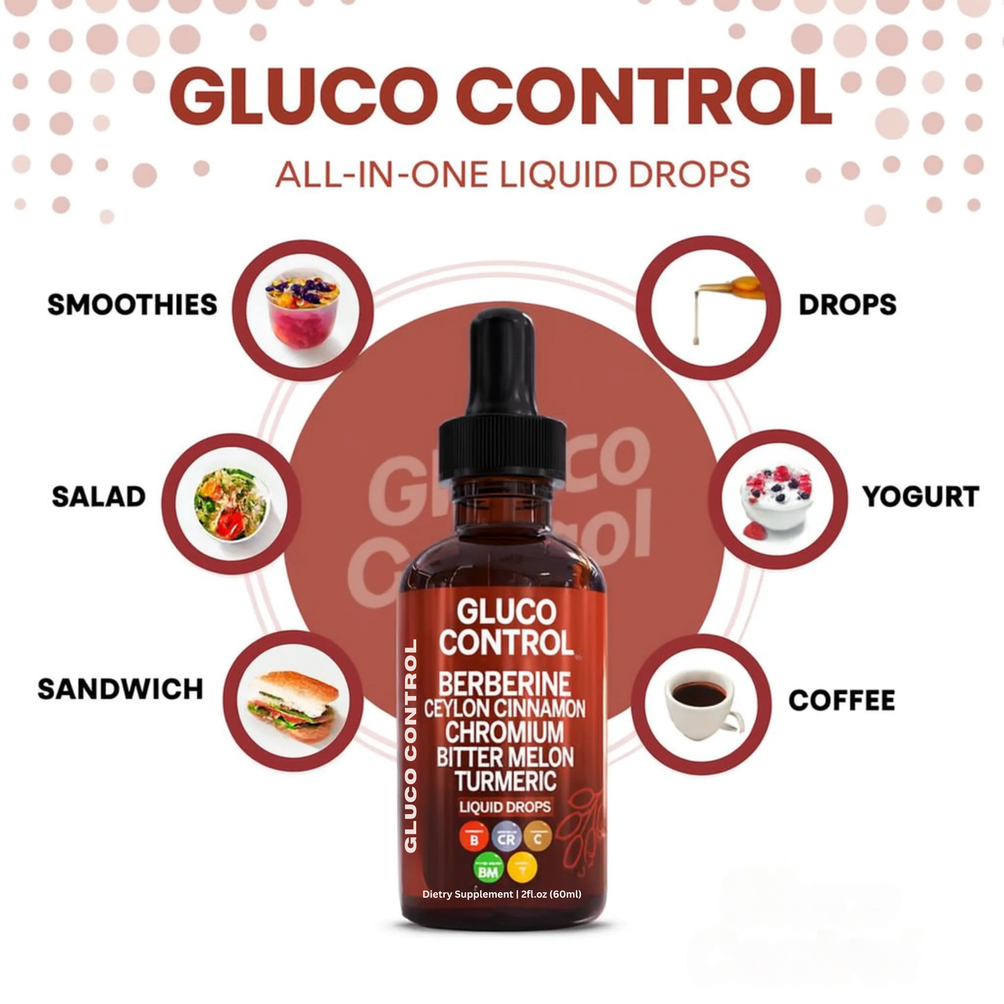 Organic Ceylon Cinnamon Berberine Liquid Drops
